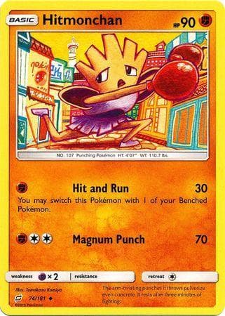 Carta Hitmonchan (74/181) do set União de Aliados — Pokémon TCG | Bynx