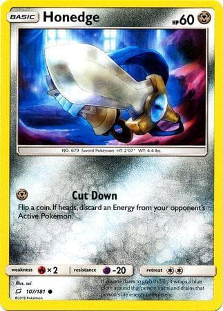 Carta Honedge (107/181) do set União de Aliados — Pokémon TCG | Bynx