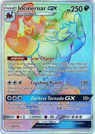 Incineroar-GX (188/181) — União de Aliados