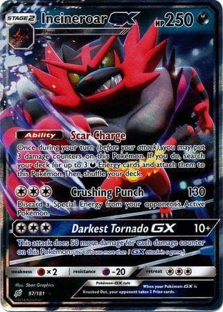 Incineroar-GX (97/181) — União de Aliados