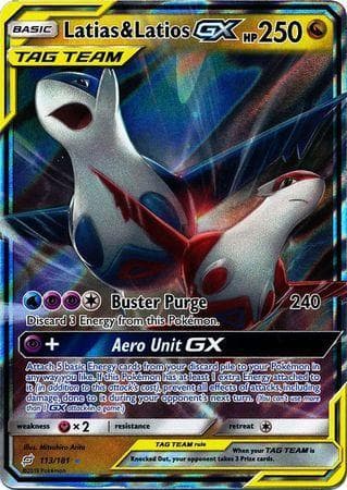 Latias & Latios-GX (113/181) — União de Aliados