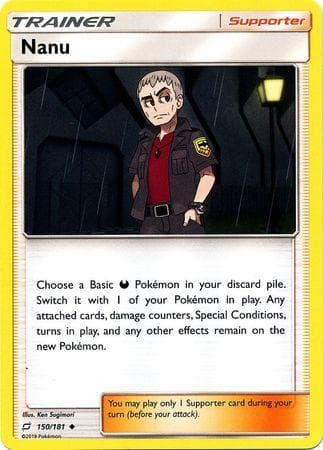 Carta Nanu (150/181) do set União de Aliados — Pokémon TCG | Bynx