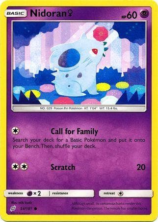 Nidoran (54/181) — União de Aliados
