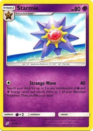 Starmie (65/181) — União de Aliados