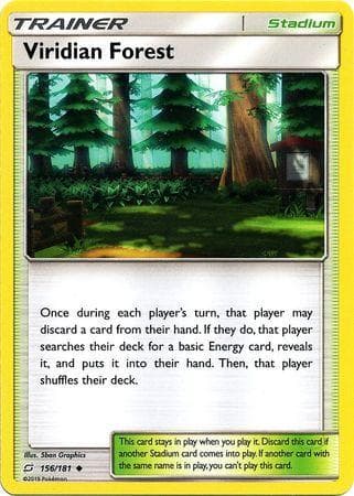 Carta Viridian Forest (156/181) do set União de Aliados — Pokémon TCG | Bynx