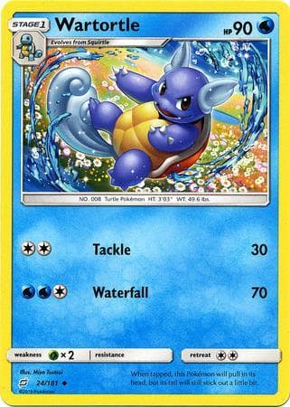 Carta Wartortle (24/181) do set União de Aliados — Pokémon TCG | Bynx