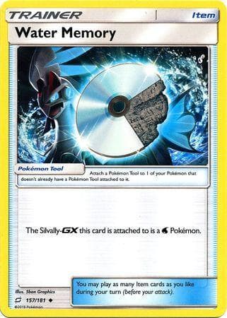 Carta Water Memory (157/181) do set União de Aliados — Pokémon TCG | Bynx