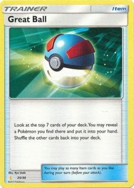 Carta Grande Bola / Great Ball (25/30) 25/30 — Pokémon TCG | Bynx