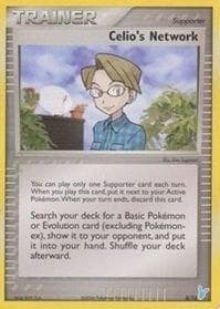 Carta Celio's Network (008/12) do set EX Trainer Kit - Minun — Pokémon TCG | Bynx
