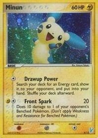 Carta Minun (006/12) do set EX Trainer Kit - Minun — Pokémon TCG | Bynx