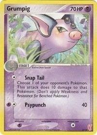 Carta Grumpig (003/12) do set EX Trainer Kit - Plusle — Pokémon TCG | Bynx