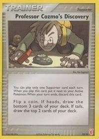 Carta Professor Cozmo's Discovery (010/12) do set EX Trainer Kit - Plusle — Pokémon TCG | Bynx