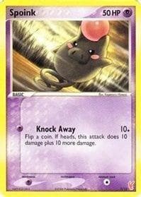 Spoink (007/12) — EX Trainer Kit - Plusle