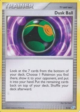 Dusk Ball (09/12) — Diamond & Pearl Trainer Kit - Manaphy