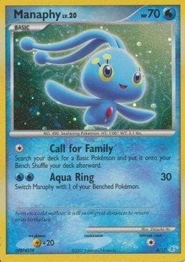 Carta Manaphy (04/12) do set Diamond & Pearl Trainer Kit - Manaphy — Pokémon TCG | Bynx