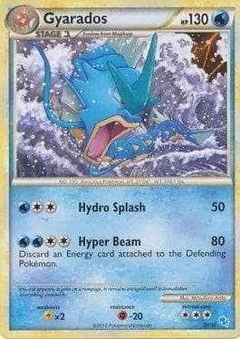 Gyarados (20/30) — HS Trainer Kit - Gyarados