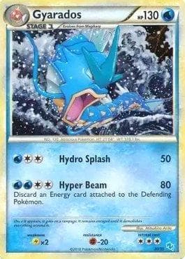 Carta Gyarados (30/30) do set HS Trainer Kit - Gyarados — Pokémon TCG | Bynx