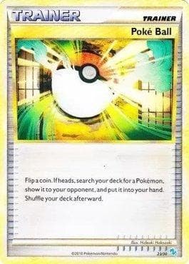 Carta Poké Ball (23/30) do set HS Trainer Kit - Gyarados — Pokémon TCG | Bynx