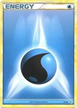 Carta Water Energy (29/30) do set HS Trainer Kit - Gyarados — Pokémon TCG | Bynx