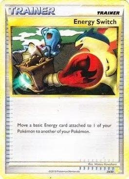 Carta Energy Switch (29/30) do set HS Trainer Kit - Raichu — Pokémon TCG | Bynx