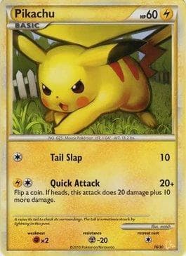 Carta Pikachu (16/30) do set HS Trainer Kit - Raichu — Pokémon TCG | Bynx