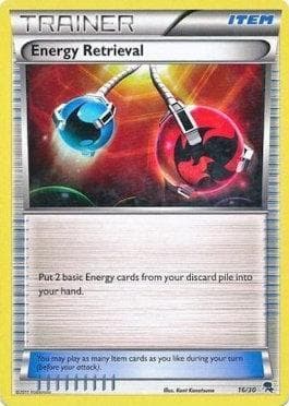 Energy Retrieval (16/30) — Black & White Trainer Kit - Zoroark