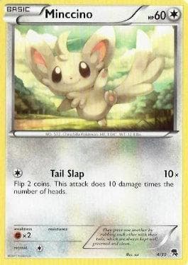 Minccino (04/30) — Black & White Trainer Kit - Zoroark