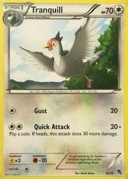 Carta Tranquill (15/30) do set Black & White Trainer Kit - Zoroark — Pokémon TCG | Bynx