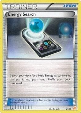 Energy Search (21/30) — Black & White Trainer Kit - Excadrill