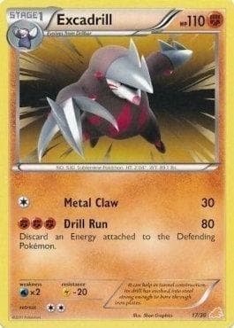 Carta Excadrill (17/30) do set Black & White Trainer Kit - Excadrill — Pokémon TCG | Bynx