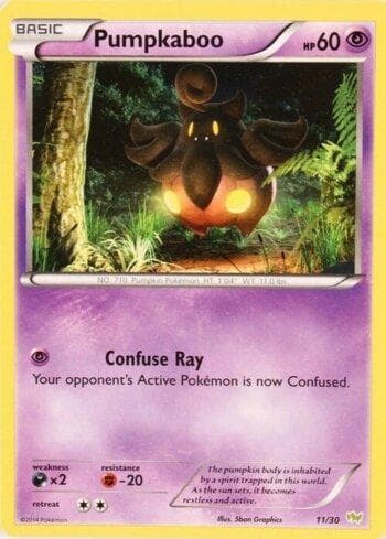Carta Pumpkaboo (11/30) do set XY Trainer Kit - Noivern — Pokémon TCG | Bynx