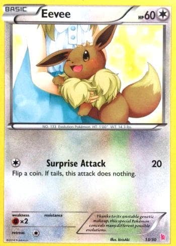 Eevee (13/30) — XY Trainer Kit - Sylveon