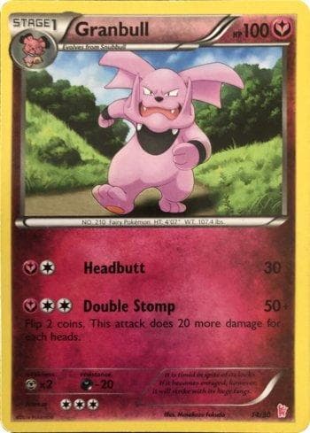Carta Granbull (14/30) do set XY Trainer Kit - Sylveon — Pokémon TCG | Bynx
