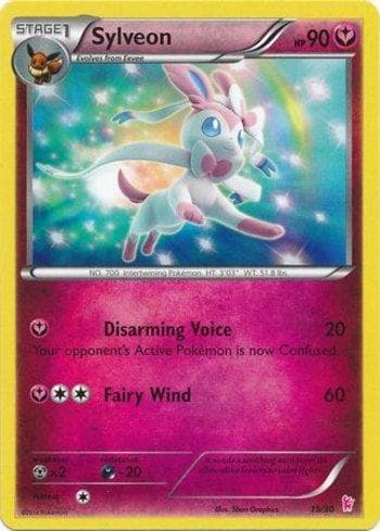 Carta Sylveon (15/30) do set XY Trainer Kit - Sylveon — Pokémon TCG | Bynx