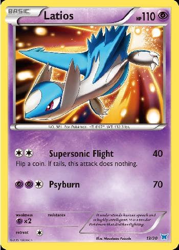 Carta Latios (13/30) do set XY Trainer Kit - Latios — Pokémon TCG | Bynx