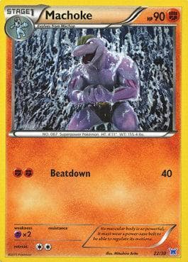 Carta Machoke (22/30) do set XY Trainer Kit - Latios — Pokémon TCG | Bynx