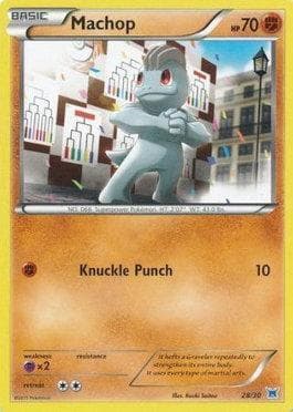 Carta Machop (28/30) do set XY Trainer Kit - Latios — Pokémon TCG | Bynx