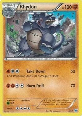 Carta Rhydon (04/30) do set XY Trainer Kit - Latios — Pokémon TCG | Bynx