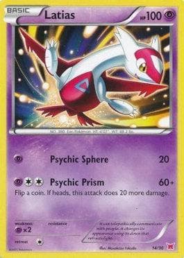 Carta Latias (14/30) do set XY Trainer Kit - Latias — Pokémon TCG | Bynx