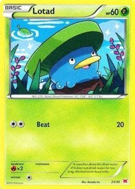 Carta Lotad (23/30) do set XY Trainer Kit - Latias — Pokémon TCG | Bynx