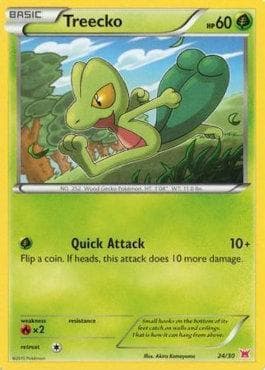 Carta Treecko (24/30) do set XY Trainer Kit - Latias — Pokémon TCG | Bynx
