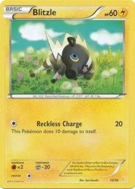 Carta Blitzle (012/30) do set XY Trainer Kit - Pikachu Libre — Pokémon TCG | Bynx