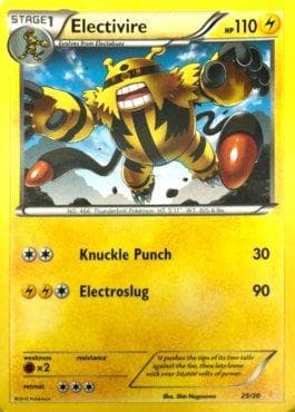 Carta Electivire (025/30) do set XY Trainer Kit - Pikachu Libre — Pokémon TCG | Bynx