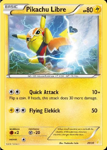 Pikachu Mascarada / Pikachu Libre (30/30) 30