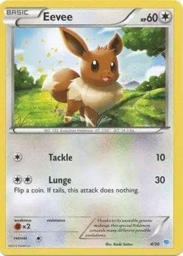 Eevee (004/30) — XY Trainer Kit - Suicune