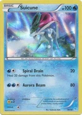 Carta Suicune (030/30) do set XY Trainer Kit - Suicune — Pokémon TCG | Bynx