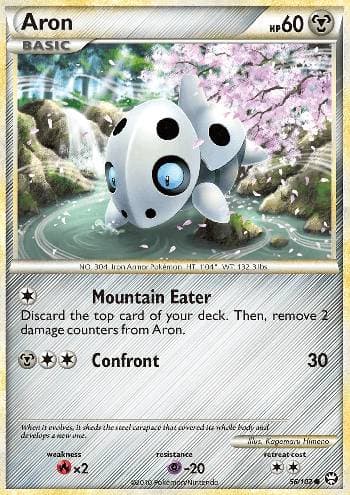 Carta Aron (56/102) do set Triunfante — Pokémon TCG | Bynx