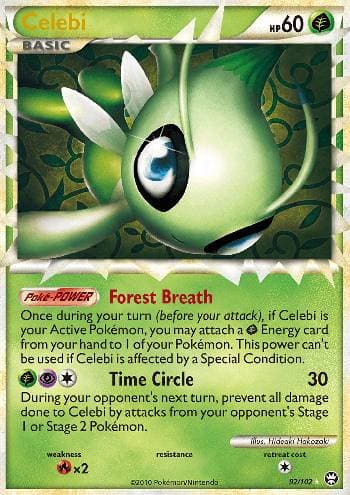 Carta Celebi Prime (92/102) #92 — Pokémon TCG | Bynx