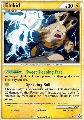 Carta Elekid (21/102) do set Triunfante — Pokémon TCG | Bynx