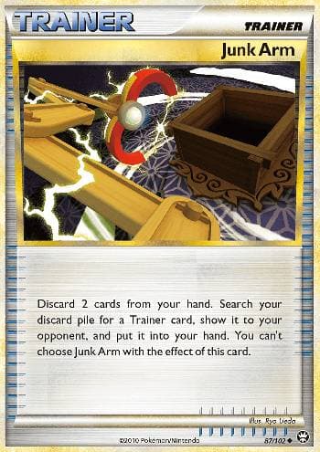 Carta Junk Arm (87/102) do set Triunfante — Pokémon TCG | Bynx